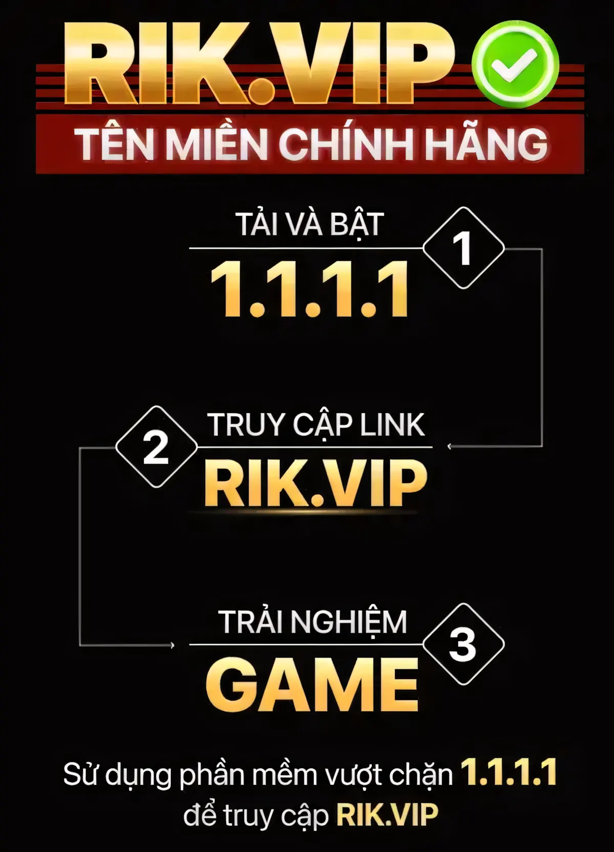 Giải pháp đơn giản sử dụng 1.1.1.1 để truy cập ổn định